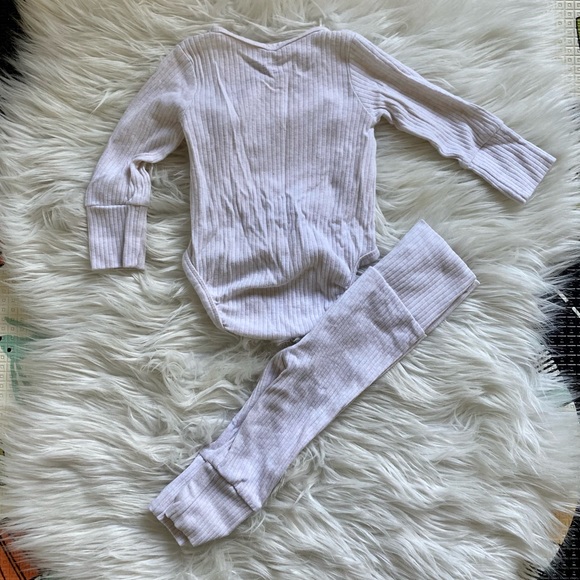 🧸🧸 H&M Wrap Over Bodysuit with Pants - Picture 2 of 2